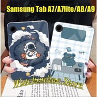 Shockproof Case For Samsung Tab A8 Tab A9 Tab A9+ 11" 8.7" Tab A7lite Glossy Back Printed On The Back Of The Device