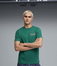 PUMA Prime/Select เสื้อยืด PUMA x SQUID GAME สำหรับผู้ชาย สีเขียว - 63070674