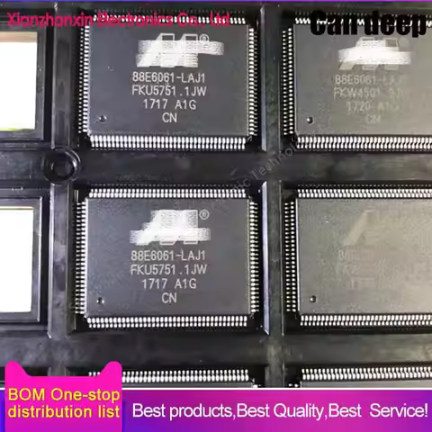 1pcs/lot 88E6061-A1-LAJ1I000 88E6061-A1-LAJ1C000 88E6061-LAJ1 88E6061 QFP128 Rapid industrial Ethern