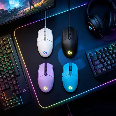 Logitech G102 second-generation wired gaming mouse, desktop computer, laptop universal mouse, M350 c