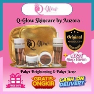 Q GLOW SKINCARE ORIGINAL / Q-GLOW ECONOMI SERIES GLOW& ACNE/ CREAM Q GLOW BPOM