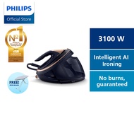 PHILIPS PerfectCare 9000 Series Steam Generator Iron (With AI Camera) PSG9050/26 | PSG9050+ FREE IRONING BOARD