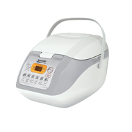 SHARP หม้อหุงข้าว (830 วัตต์ 1.8 ลิตร ) รุ่น KS-COM18 สีขาวสีเทา