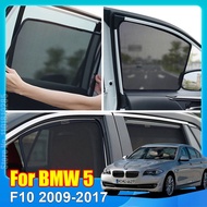 For BMW 5 Series F10 2009-2017 Car Sun Visor Accessori Window Windshield Cover SunShade Curtain Mesh