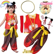 JUNE1 Nezha Cosplay Costume, Cloth Performance Outfit Nezha , High Quality Nezha Movie 2 Nezha Cloth