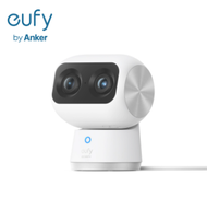 Eufy Security Indoor Cam S350 กล้องคู่ กล้องรักษาความปลอดภัย 4K UHD พร้อมซูม 8 360° กล้อง จอภาพเด็ก 