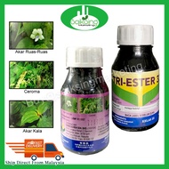 250ml / 500ml Tri-Ester / Tri-Ester 32 / Rumput Rumpai / Pokok / Mati Pokok / Akar Kala