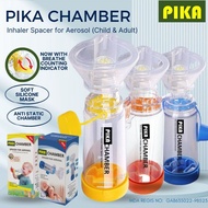 【KKM LULUS】 PIKA CHAMBER INHALER SPACER MDI CHILDREN & ADULT MASK ASTHMA AEROSOL SPACER VALVE