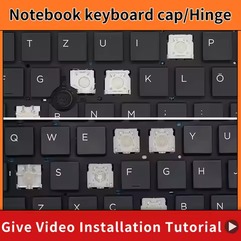 Replacement Keycap Key cap &Scissor Clip&Hinge For HP Elitebook 850 G7 G8 855 G7 855 G8 750 G7 755 G