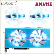 AMVNE CF1015H12D 95mm GPU card cooler fan For Sapphire NITRO RX590 RX580 8G OC RX480 8G RX570 4G RX 470 4G GDDR5 Video card cooling QIEVB