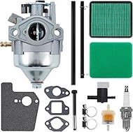 GCV170 Carburetor w/Air Filter Kit for Honda GCV170 GCV170LA GCV200LA HRN216 HRX217 G5B G5BR S3C S3L