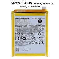 Moto E6 Play ( XT2029 / XT2029-1 ) KS40 Battery @ 3000mAh