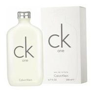 CALVIN KLEIN ck ONE 中性淡香水200ml，平輸，市價3400元，下單前請先詢問