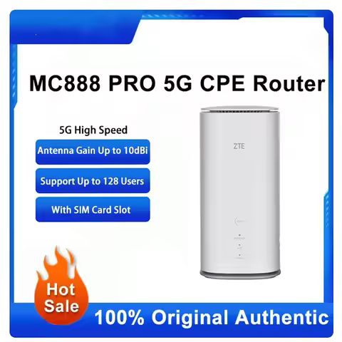 ZTE MC888 Pro SDX62 2.7Gbps WiFi Router 4G LTE With Sim Card Slot WiFi 6 CPE Router
