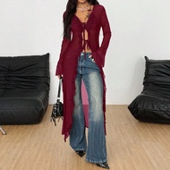 Women's Fall/All-Season Rave Outfit Renaissance Fair Hippie Music Festival Gyaru Mesh Straps Ruffle 