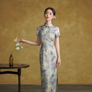 IBUY IBUY 2026 Spring Summer New Style Cheongsam New Style National Style Temperament Long Style Sli