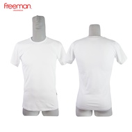 Áo thun nam Freeman cổ tròn viền cổ thiết kế viền lớn chất liệu cotton 100% thoáng mát TSF317