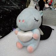 GANTUNGAN Unicorn Doll Keychain/ Unicorn Plush Keychain