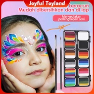 [JT] 12 Colors Body Face Painting Kids Face Paint Painting Makeup Painting Art Make Up Imagic Hallow