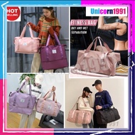 6-1 Travel Duffle Bag Waterproof Dry & Wet Gym Bag Sport Bag with Shoe Compartment Wet Dry Gym Bag