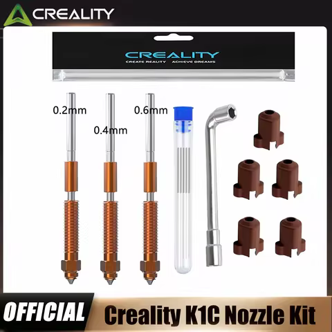 Creality Original K1C Nozzle, Unicorn Quick-Swap Ender 3 V3 Nozzle,Nozzle for Creality K1C/Ender 3 V