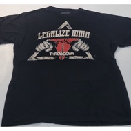 MMA throwdown art t-shirt