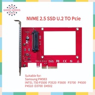 Nvme 2.5 SSD U.2 to Pcie Adapter Card Full Speed Stable Operation 1U 2U 4U