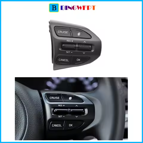 With Backlight Steering Wheel Audio Control Button Switch For Kia K5 Optima 2014 2015 Button Sold Se
