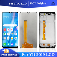 [Oqiao] 6.35 "ต้นฉบับสำหรับ Vivo Y11 2019 (1906) แผงสัมผัสหน้าจอ LCD เซ็นเซอร์หน้าจอสำหรับโมดูลดิจิไ