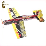 [kokiya] RC F3P Stunt Airplane, Electric Lightweight Foam, Impact-Resistant Fixed Airfoil for Teens