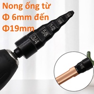6-19mm copper pipe expander with green shank screwdriver, manual copper pipe expander 6.35-22mm