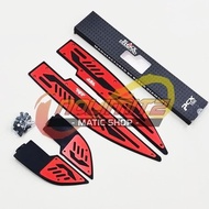 FF Floorboard Bordes Karpet Pijakan Kaki Black Diamond Honda PCX 160