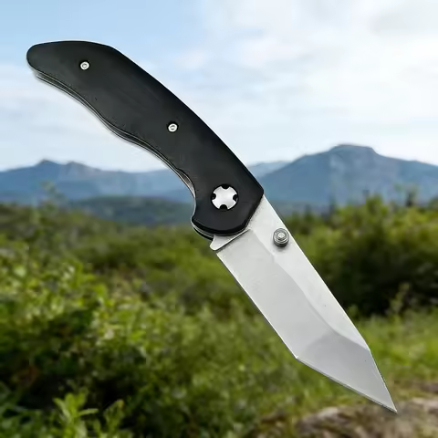 KA-Bar 7506 Knife Stainless Steel High Hardness Outdoor Folding Knife Camping Carry Mini Survival Po