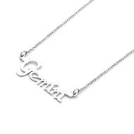 HD305 Geomini gemini Stainless Steel Necklace May 21 to June 21