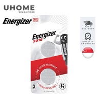 Energizer 2016 CR2016 Lithium Coin Battery 2 Pcs