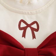 Baby Girl's Bowknot Chinese New Year Princess Dress 0-4 Years