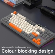 K87 Gaming Keyboard Mouse Combos Computer Laptop Backlight Gamer Kit LED Wired Usb Keyboard