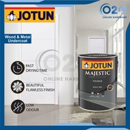 Jotun Majestic Primer Wood And Trims Water Based Wood Primer Cat Undercoat Kayu Besi Air White Colour Putih (1L)