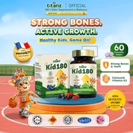 (60Tablets) Kid180 Chewable Tablets Perisa Beri Campuran Vitamin K2 MenaQ7 Tiny Titanz