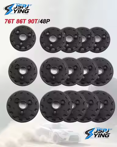5Pcs 48P Spur Gear Set 76T 83T 86T 90T Main Gears Upgrade Parts for Traxxas Slash 2WD Bandit Rustler
