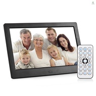 Andoer 10.1 Inch Digital Photo Frame Desktop Electronic Album IPS Screen Photo/ Video/ Music/ Clock/