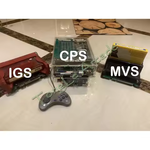 Arcade Game Jamma CBOX Connector MVS Motherboard SuperGun, Mini SS Gamepad Interface, NEOGEO Video R