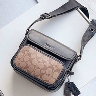 C9870 C9871 CC032 CN729 CP043 Sullivan Flap Crossbody In Signature Canvas Men Sling Messenger Bag 98