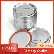 80Pcs Wide Mouth Canning Lids,Jar Canning Lids for Ball,Split-Type Lids Leak Proof 86mm Jar Lids for