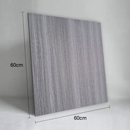 40PCS กระเบื้องยาง 60X60cm กระเบื้องยางลายหินอ่อน PVCปูพื้ กันรอยขีดข่วนและทนทาน ปูพื้นห้องนอน กระเบ