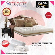 Kasur Springbed King Koil Princess Elizabeth 180 x 200 Spring bed