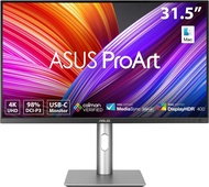 ASUS ProArt Display 32” (31.5" viewable) Professional Monitor PA329CRV - IPS, 4K UHD (3840 x 2160), 98% DCI-P3, Color Accuracy ΔE &lt; 2, Calman Verified, USB-C PD 96W, Daisy-Chain, VESA DisplayHDR400