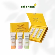 D'ALBA Waterfull Tone-Up Sun 3-Solution Gift Box - 3 Tubes