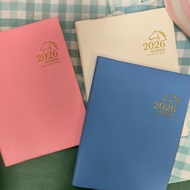 2026 16K Weekly Diary Handbook Planner 115 Years Notepad Notebook Calendar Annual Office Stationery 