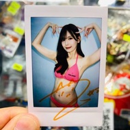 日本見面會 會場商品 日本女明星 明里つむぎ 明里紬 親筆簽名 拍立得  偶像明星 直筆 即影即有相